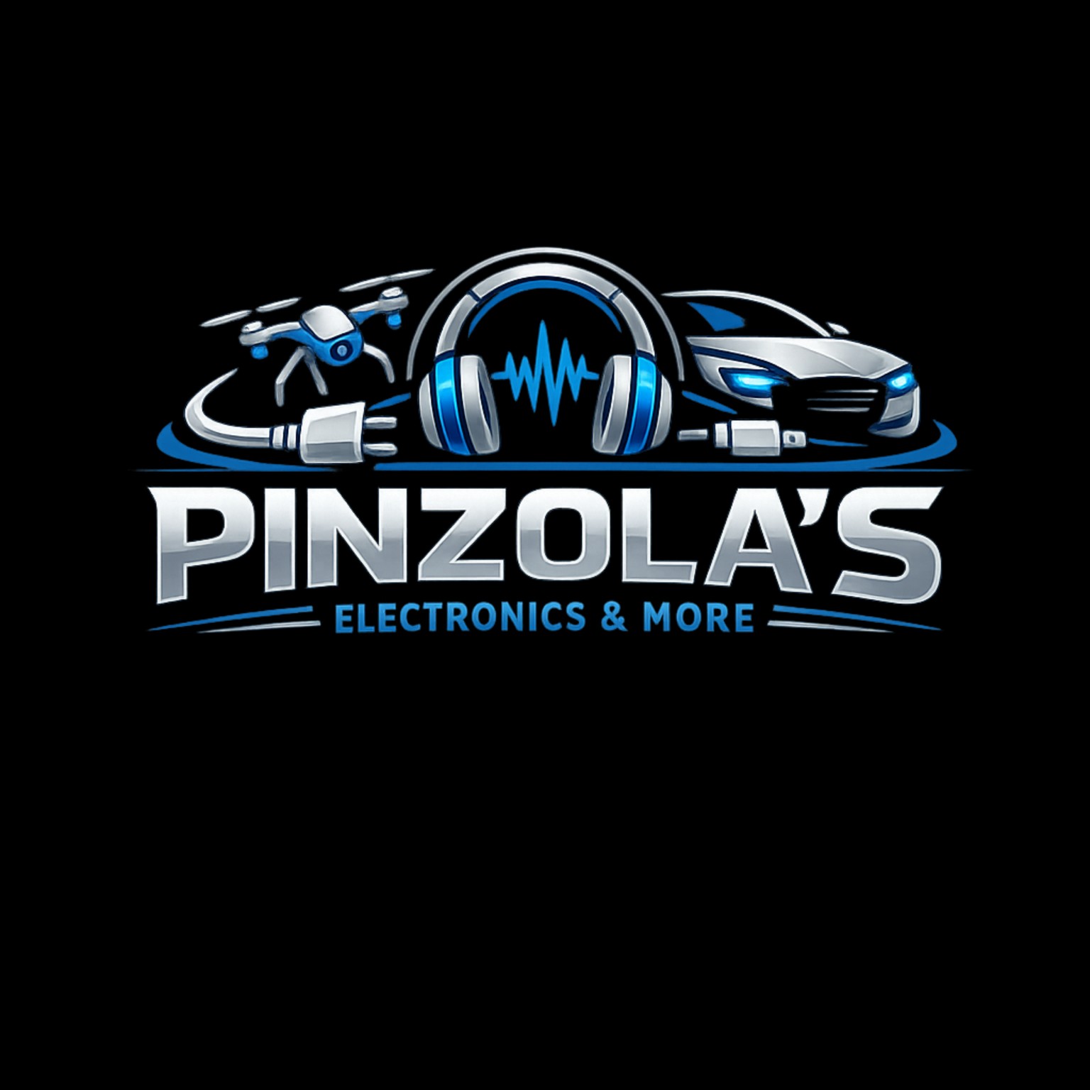 Pinzola's Electronics logo